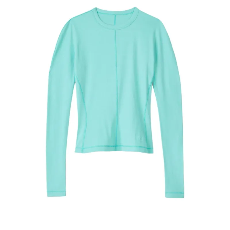 (WMNS) adidas x Y-3 Fitted Long Sleeve T-Shirt 'Blue' IV7758 sold by KicksCrew