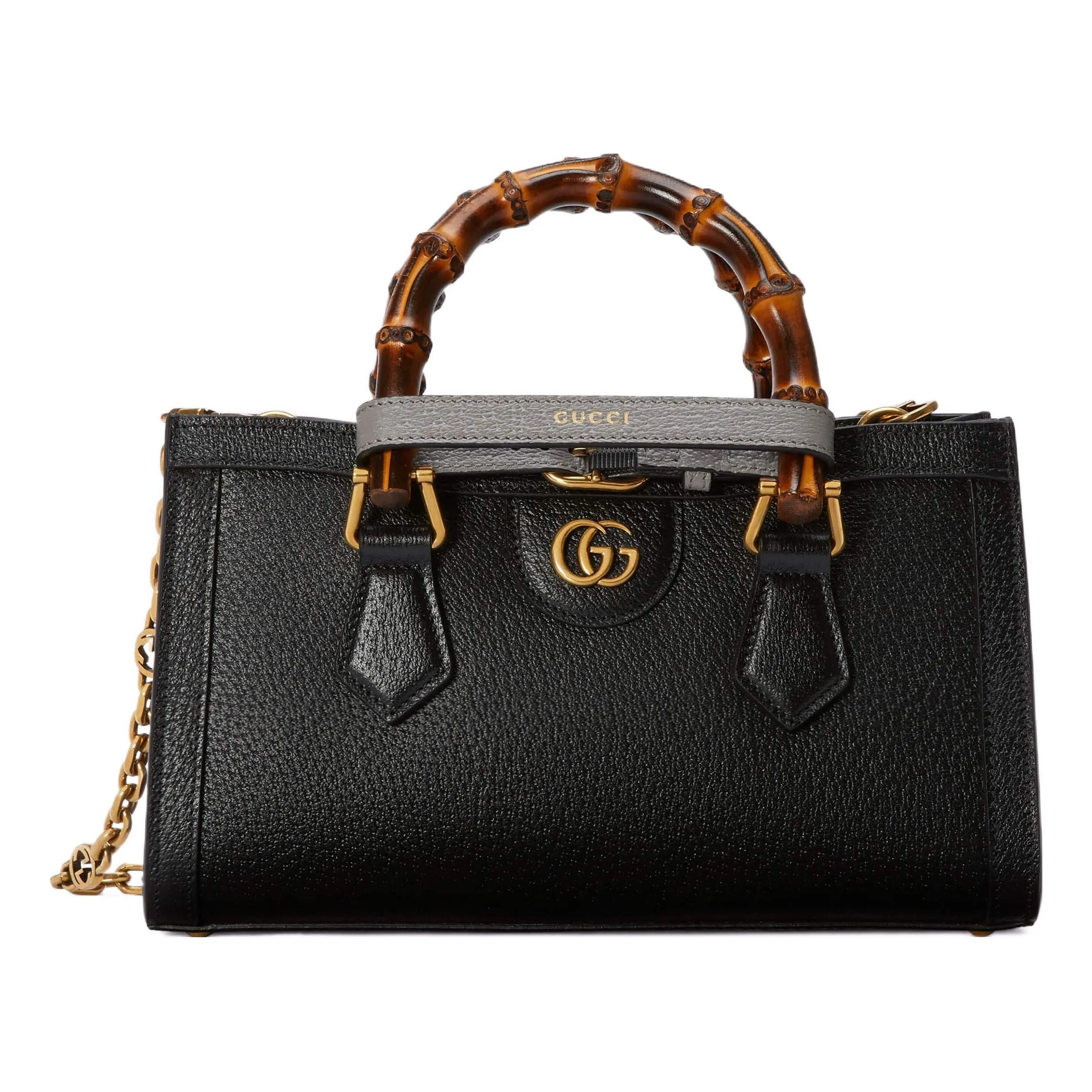 WMNS) Gucci Diana Small Shoulder Bag 'Black' 735153-DJ24T