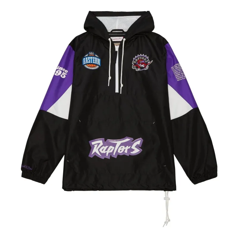 Mitchell & Ness x NBA Team Origins Pullover Anorak 'Toronto Raptors' OJPO5033-TRAYYPPPBLCK sold by KicksCrew