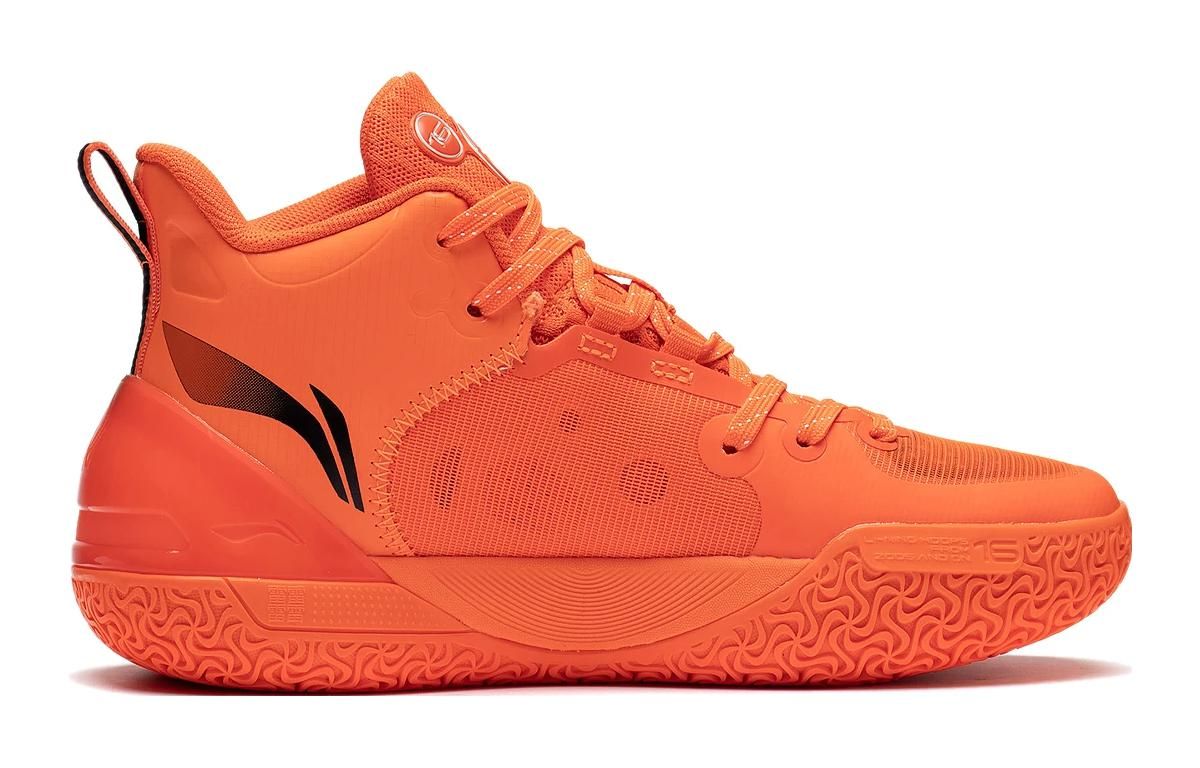 (GS) Li-Ning Yushuai 16 Mid 'Orange Black' YKBT012-3 sold by KicksCrew product image thumbnail 2