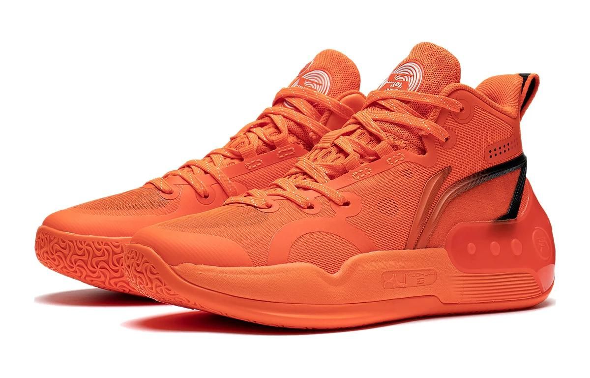 (GS) Li-Ning Yushuai 16 Mid 'Orange Black' YKBT012-3 sold by KicksCrew product image thumbnail 3
