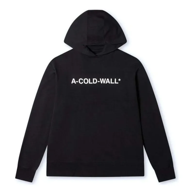 A-COLD-WALL* Essential Logo Hoodie 'Black' ACWMW083-BLACK sold by KicksCrew