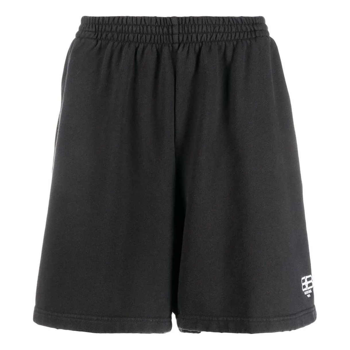 Balenciaga BB Paris Icon Sweat Shorts 'Black' 676137TMVG69034 sold by KicksCrew
