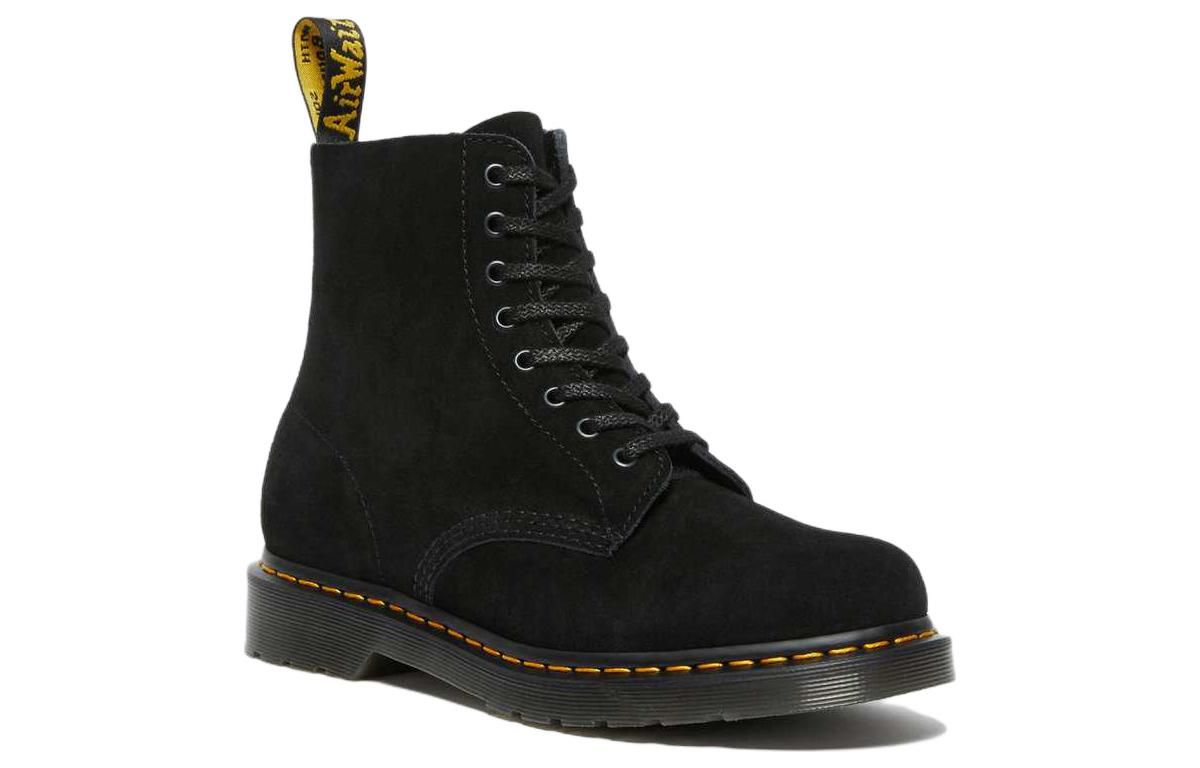 (WMNS) Dr.Martens 1460 Pascal Suede Lace Up Boots 'Black E H Suede+E H Suede Mb' 27457001 sold by KicksCrew product image thumbnail 2