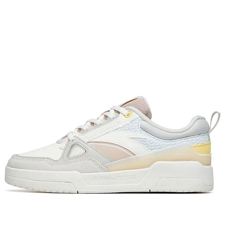 (WMNS) ANTA Life Series Sneakers 'White Pink Grey' 122218085-2 sold by KicksCrew