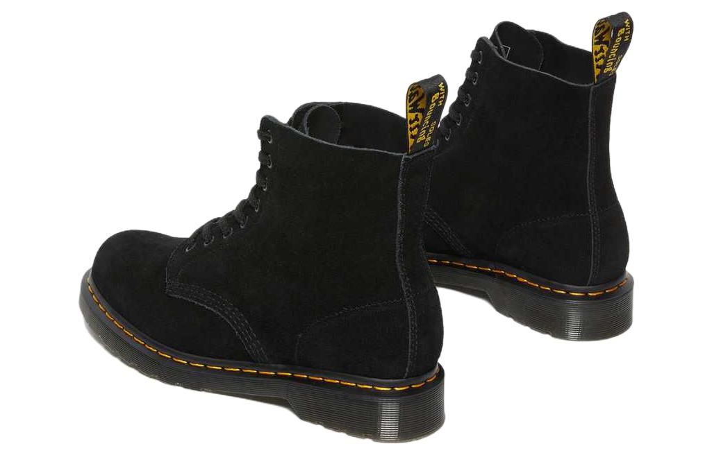 (WMNS) Dr.Martens 1460 Pascal Suede Lace Up Boots 'Black E H Suede+E H Suede Mb' 27457001 sold by KicksCrew product image thumbnail 5