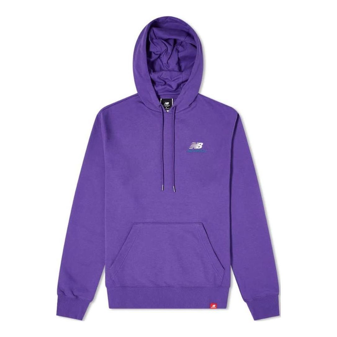New Balance Essentials Embroidered Hoodie 'Purple' MT11550-PRP sold by KicksCrew