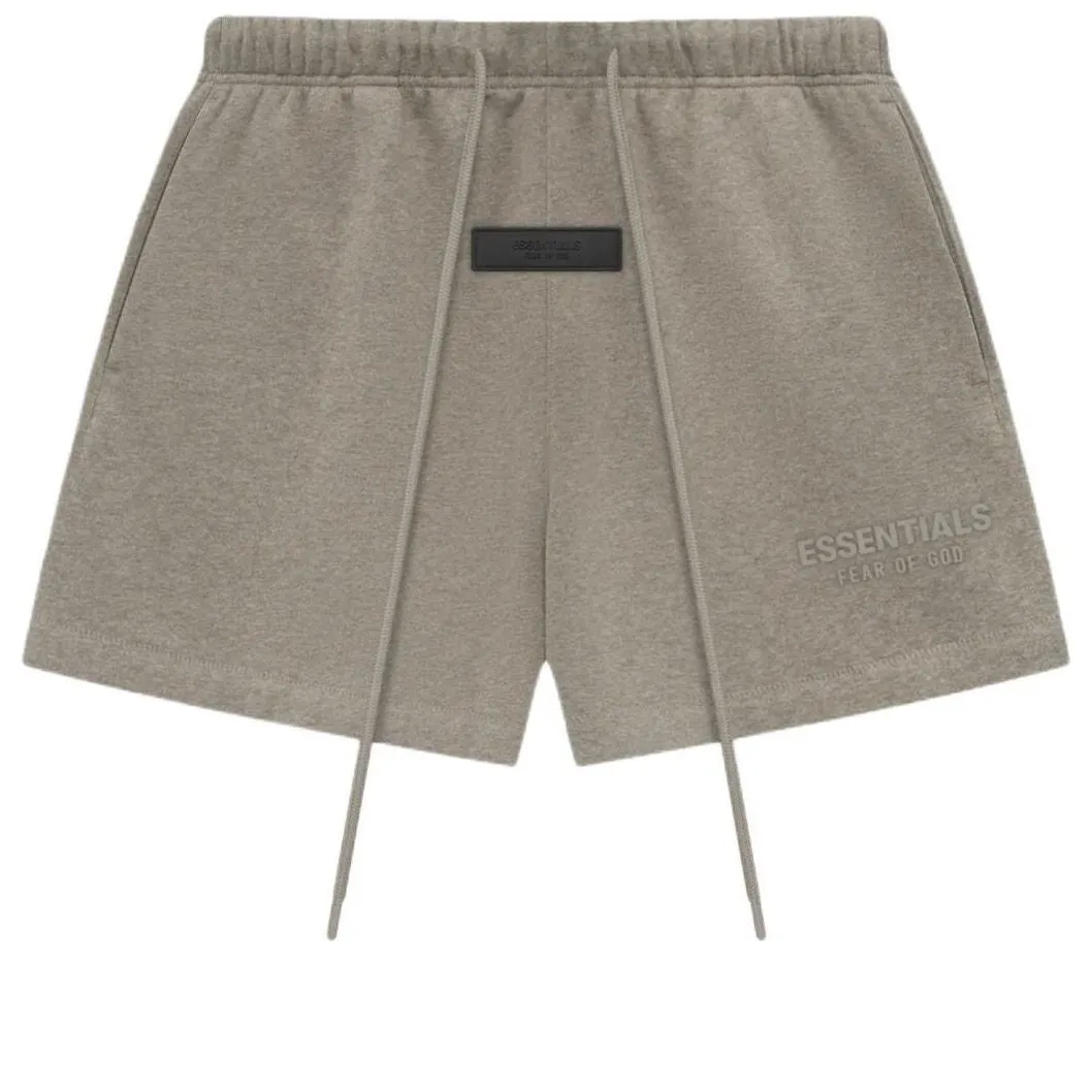 Fear of God Essentials SS24 Sweatshort 'Heather Grey' 160SU242001F sold by KicksCrew