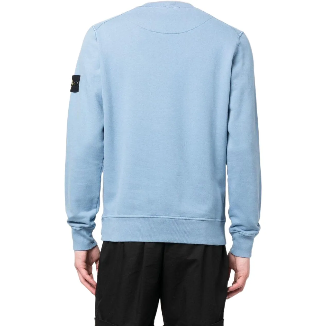 STONE ISLAND Crewneck Sweatshirt 'Light Blue' 771563020-V0046 sold by KicksCrew product image thumbnail 3