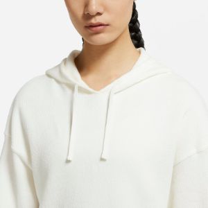 (WMNS) Nike Casual Hooded Pullover Sweatshirt 'White' DR7839-133 sold by KicksCrew