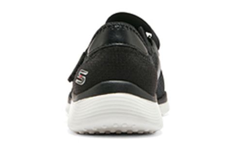 (WMNS) Skechers Lightweight Sports Shoes 'Black White' 896097-BKW sold by KicksCrew