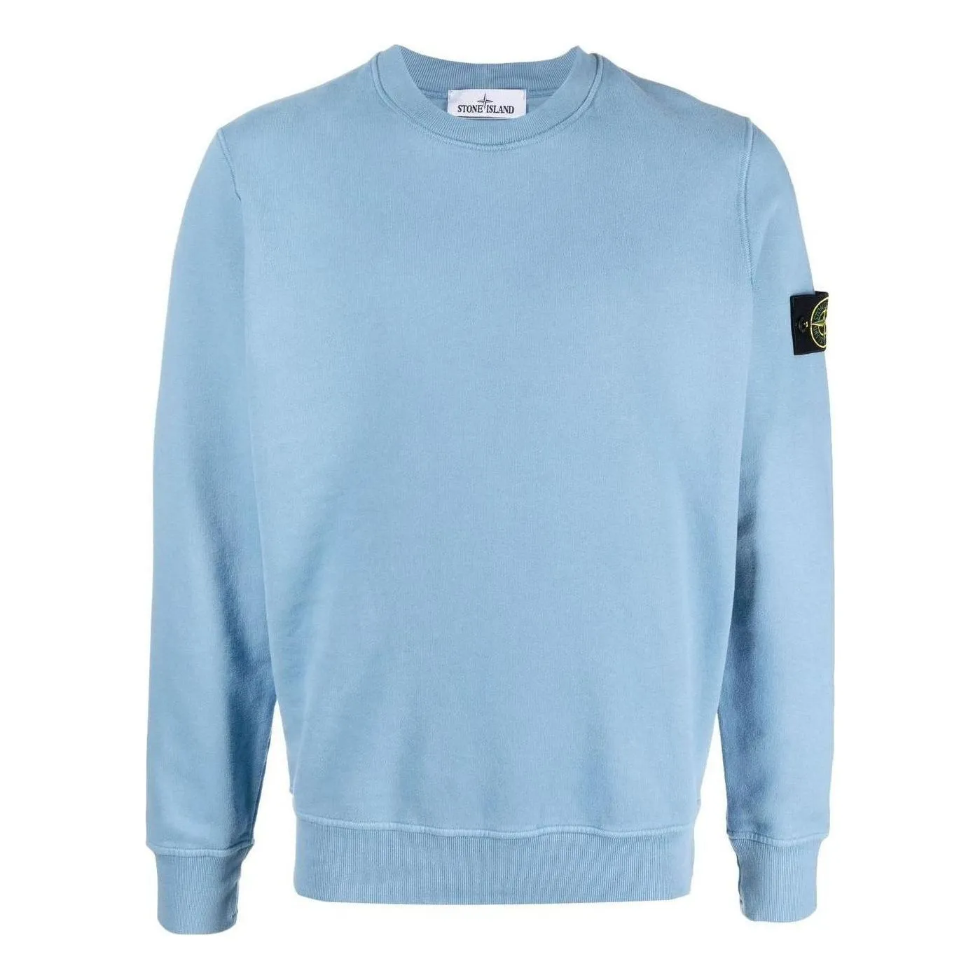 STONE ISLAND Crewneck Sweatshirt 'Light Blue' 771563020-V0046 sold by KicksCrew