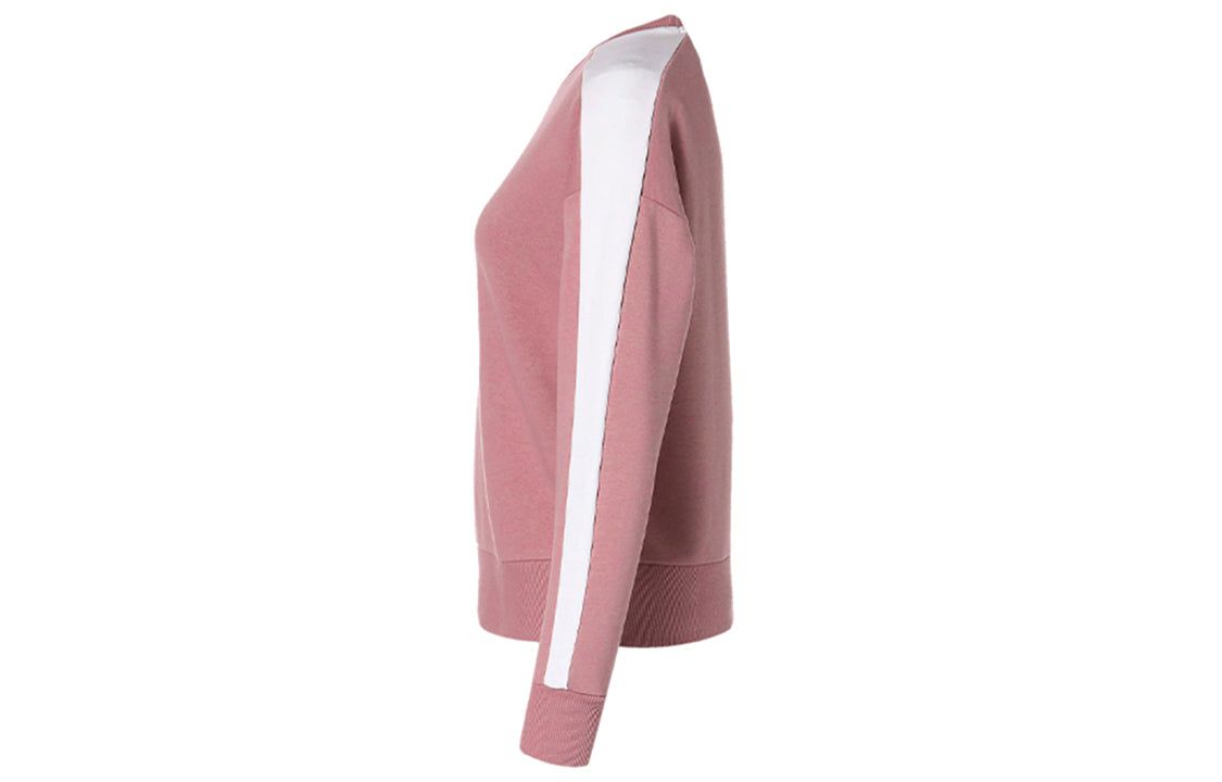 (WMNS) Puma Classics T7 Crewneck Sweatshirt 'Pink White' 599226-16 sold by KicksCrew product image thumbnail 3