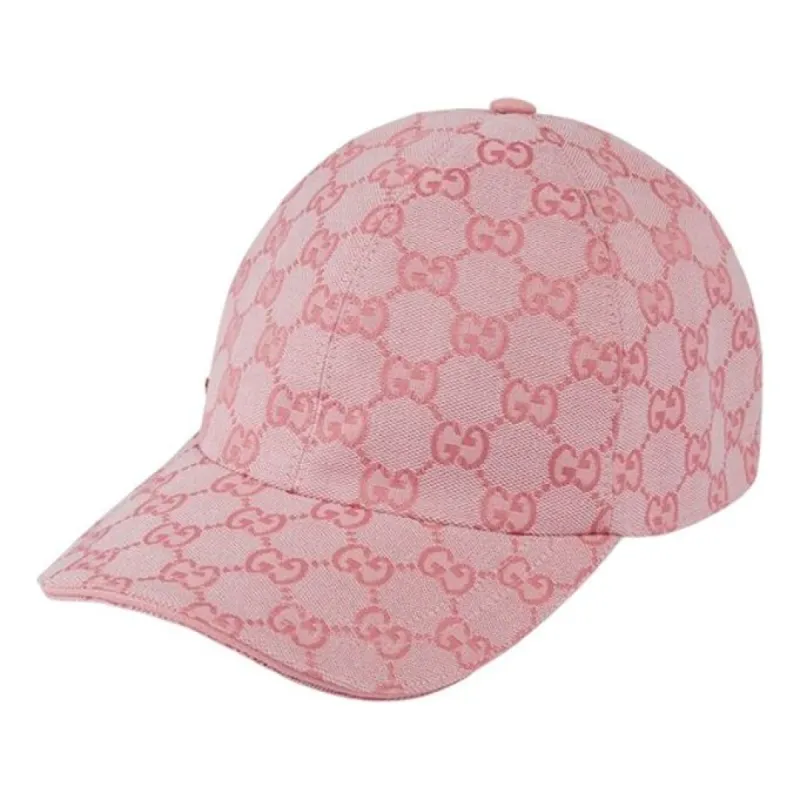 Gucci GG Canvas Baseball Hat 'Pink' 748475-4HG62-5872 sold by KicksCrew
