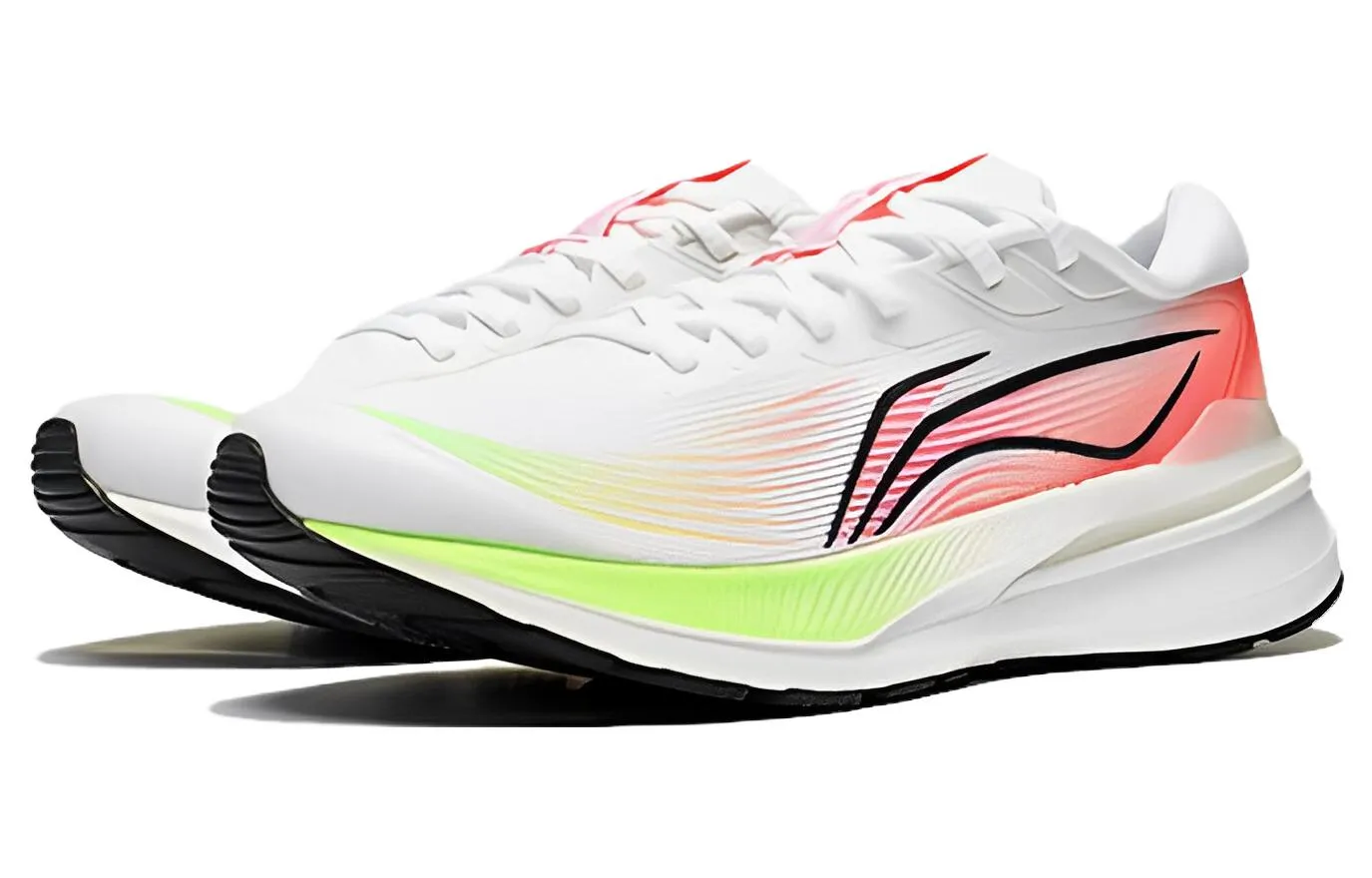 Li-Ning Light Shadow 'White Neon Red' ARHS037-7 sold by KicksCrew product image thumbnail 3