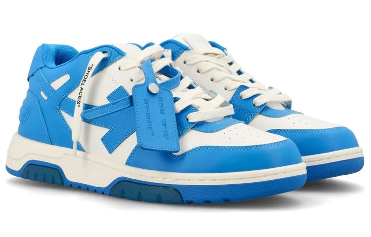 Off-White Out Of Office Low-Top Sneaker 'Blue White' OMIA189F22LEA0014501 sold by KicksCrew product image thumbnail 3