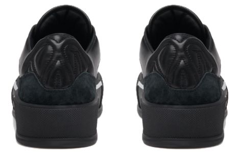 Alexander McQueen Skate Deck Plimsoll Shoes 'Black White' 777241W4SS31070 sold by KicksCrew