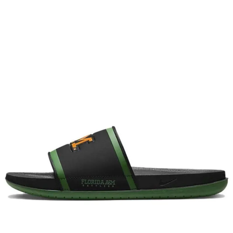 Nike Florida A&amp;M University x College Offcourt Slide 'Rattlers' DZ0961-002 sold by KicksCrew