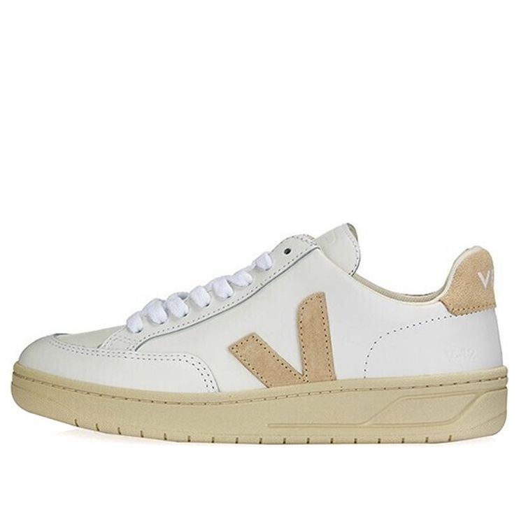 Veja V-12 Leather 'White Sable' XD022335A sold by KicksCrew