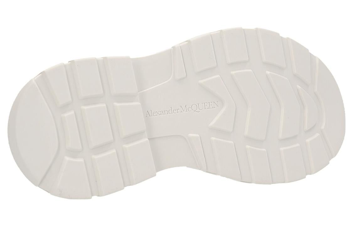 (WMNS) Alexander McQueen Tread Slick Knitted Boots 'Black White' 708096W4U511041 sold by KicksCrew product image thumbnail 3