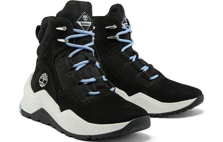 (WMNS) Timberland Madbury Side-Zip Waterproof Boot 'Black Nubuck' A2JT6W sold by KicksCrew product image thumbnail 4