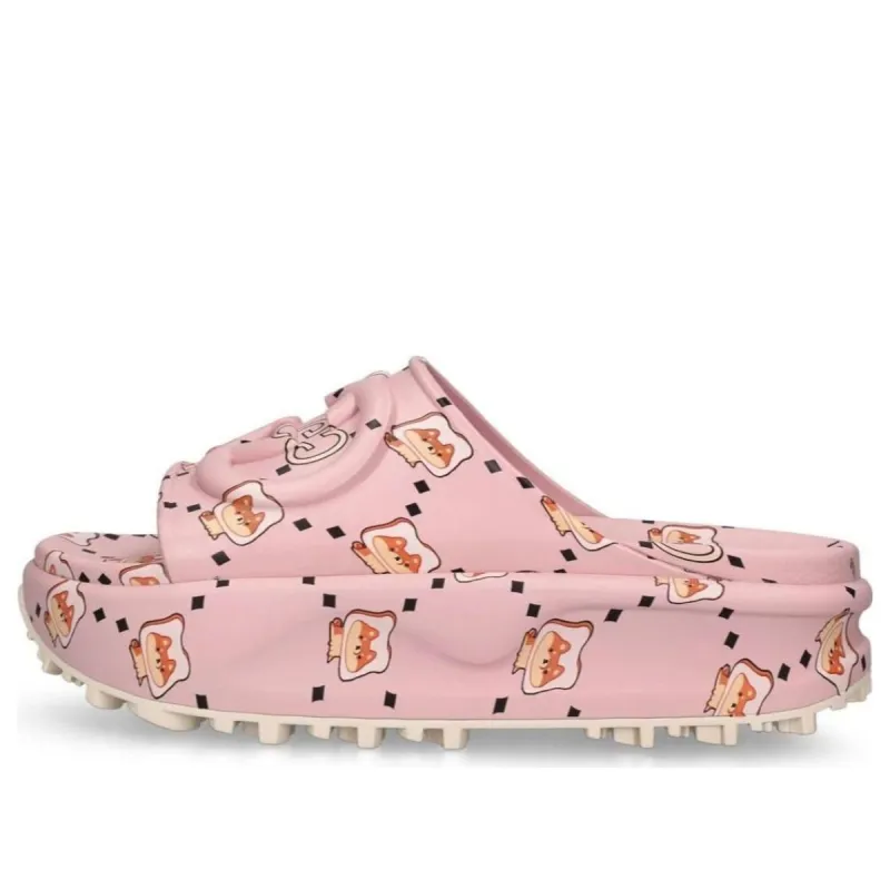 (WMNS) Gucci x Pikarar Slide Sandal With GG Animal Print 'Light Pink' 737926-JAAC6-6810 sold by KicksCrew