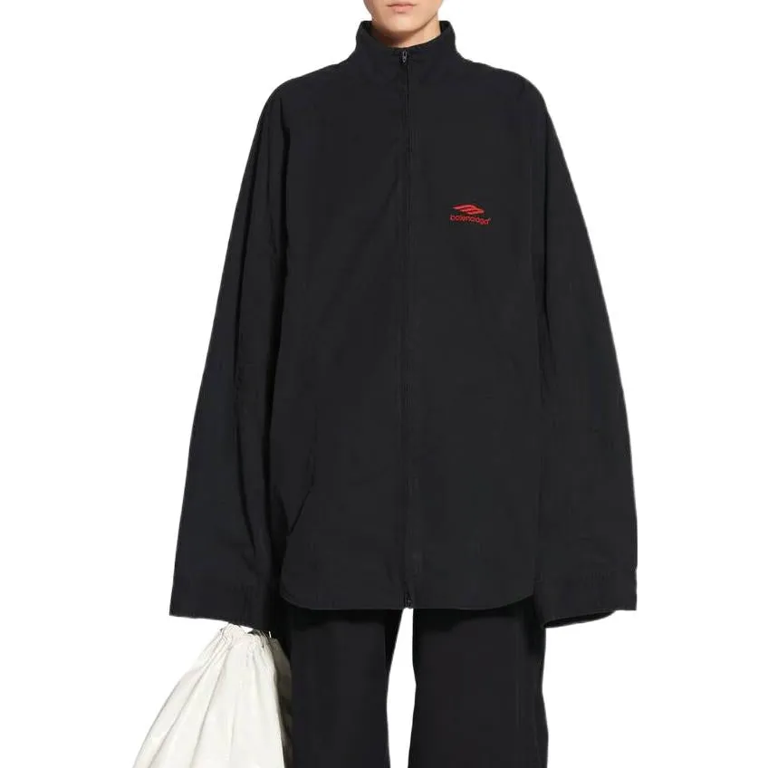 Balenciaga 3B Sports Icon Tracksuit Jacket 'Black' 720103TYB181000 sold by KicksCrew product image thumbnail 2