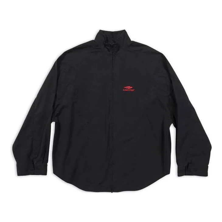 Balenciaga 3B Sports Icon Tracksuit Jacket 'Black' 720103TYB181000 sold by KicksCrew