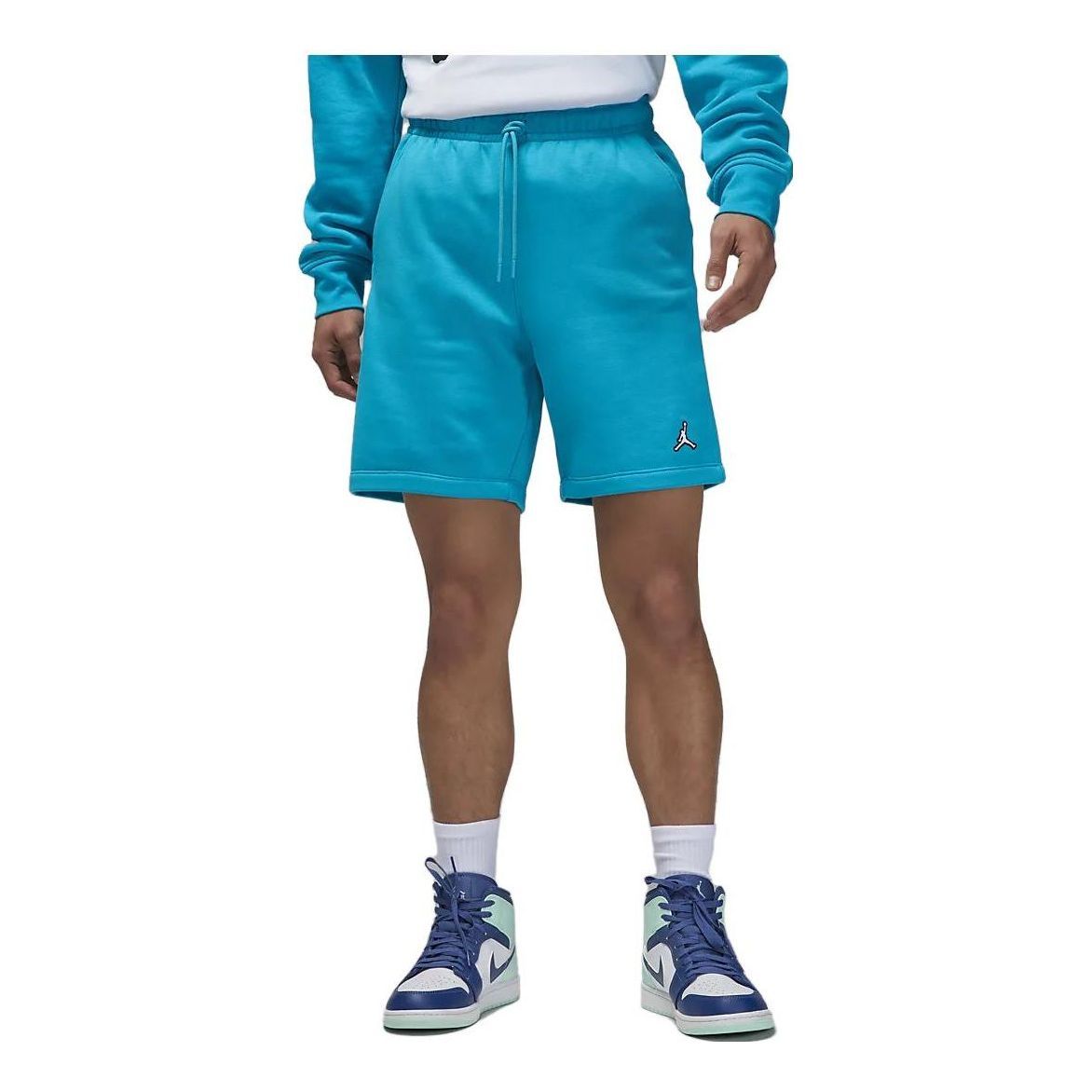 Air Jordan Essentials Fleece Shorts 'Blue' DQ7471-483 sold by KicksCrew