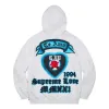 Supreme Love Hooded Sweatshirt 'Grey Blue' SUP-SS21-424 sold by KicksCrew
