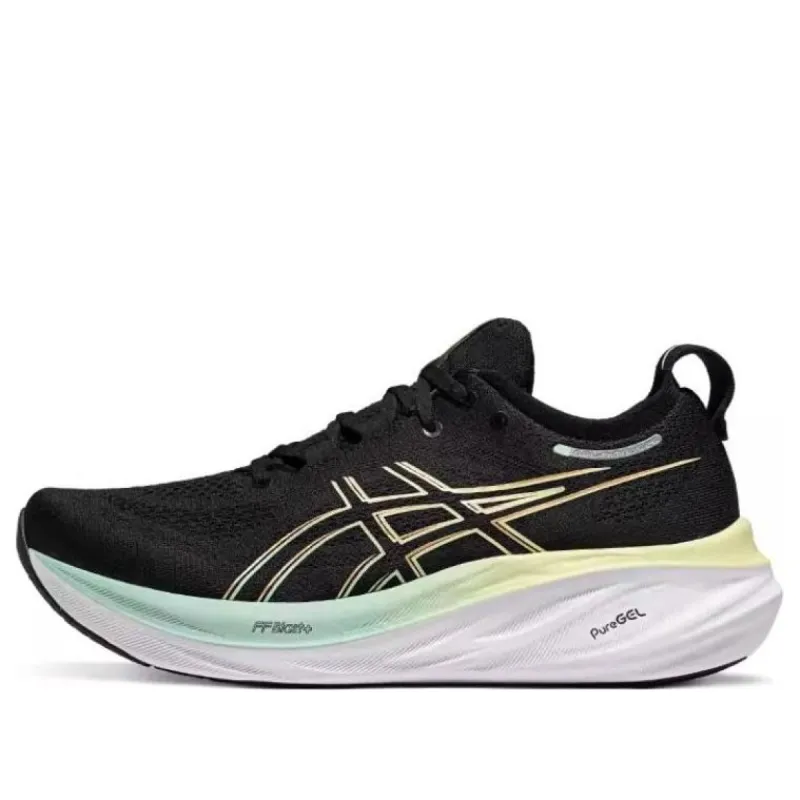 ASICS Gel-Nimbus Platinum 26 Sneakers 'Black' 1011B996-001 sold by KicksCrew