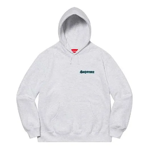 Supreme Love Hooded Sweatshirt 'Grey Blue' SUP-SS21-424 sold by KicksCrew
