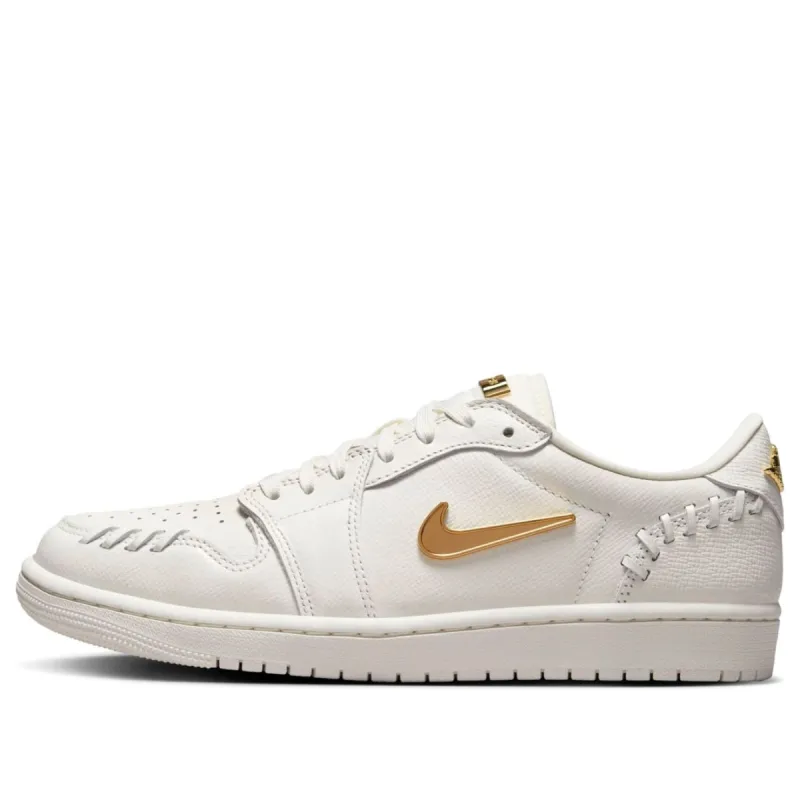 (WMNS) Air Jordan 1 Low Method of Make 'Sail Metallic Gold' FN5032-100 sold by KicksCrew