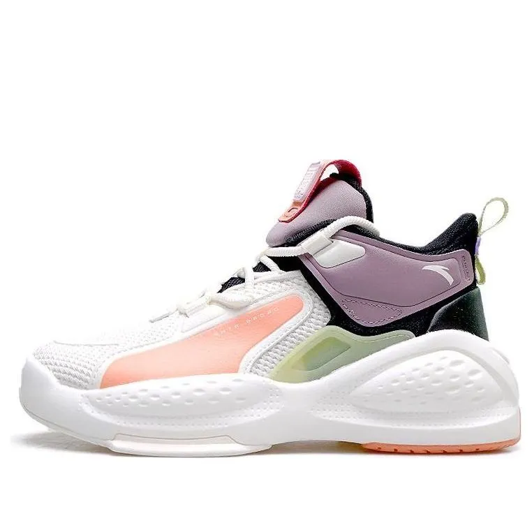 (WMNS) ANTA Shock the Game 'White Black Orange' 122048080-4 sold by KicksCrew