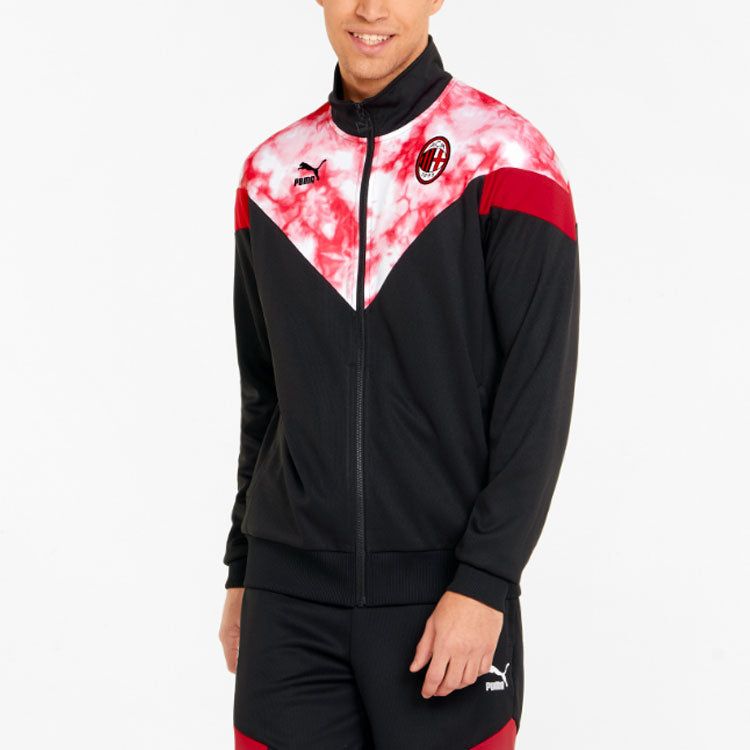 Puma ACM Iconic MCS Men's Soccer Track Jacket 'Red' 765083-01 sold by KicksCrew product image thumbnail 3