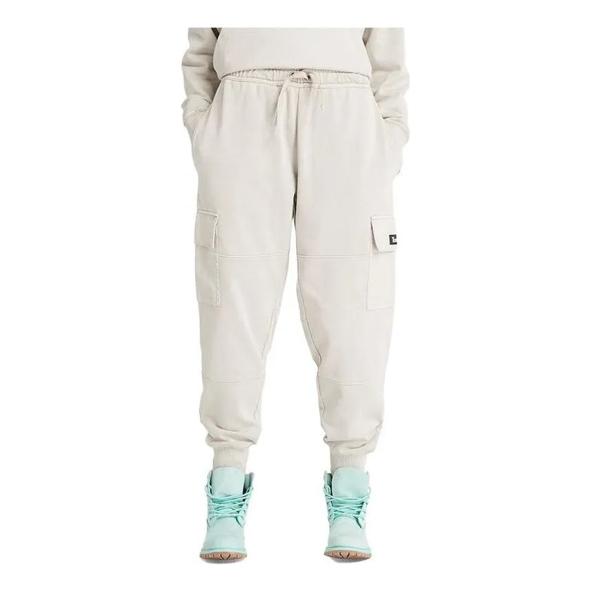 Timberland Mixed Media Garment Dye Sweatpants 'White' A6JT5-CY2 sold by KicksCrew