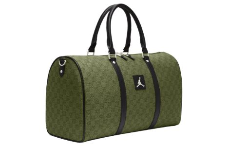 Air Jordan Monogram Duffle Bag 20L 'Olive Green' MA0759-EF9 sold by KicksCrew
