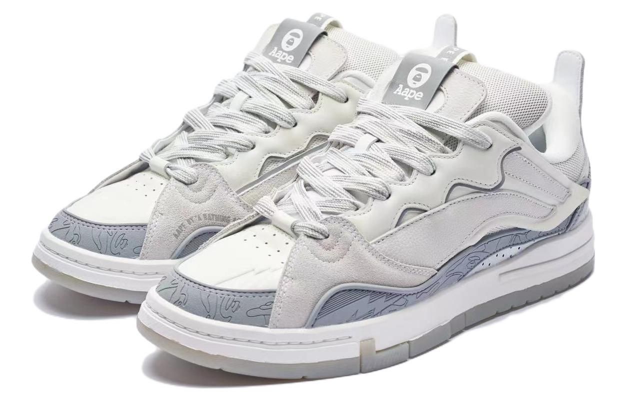 Li-Ning Superwave Golden x AAPE 10TH Anniversary 'White Grey' AECS087-3 sold by KicksCrew product image thumbnail 3