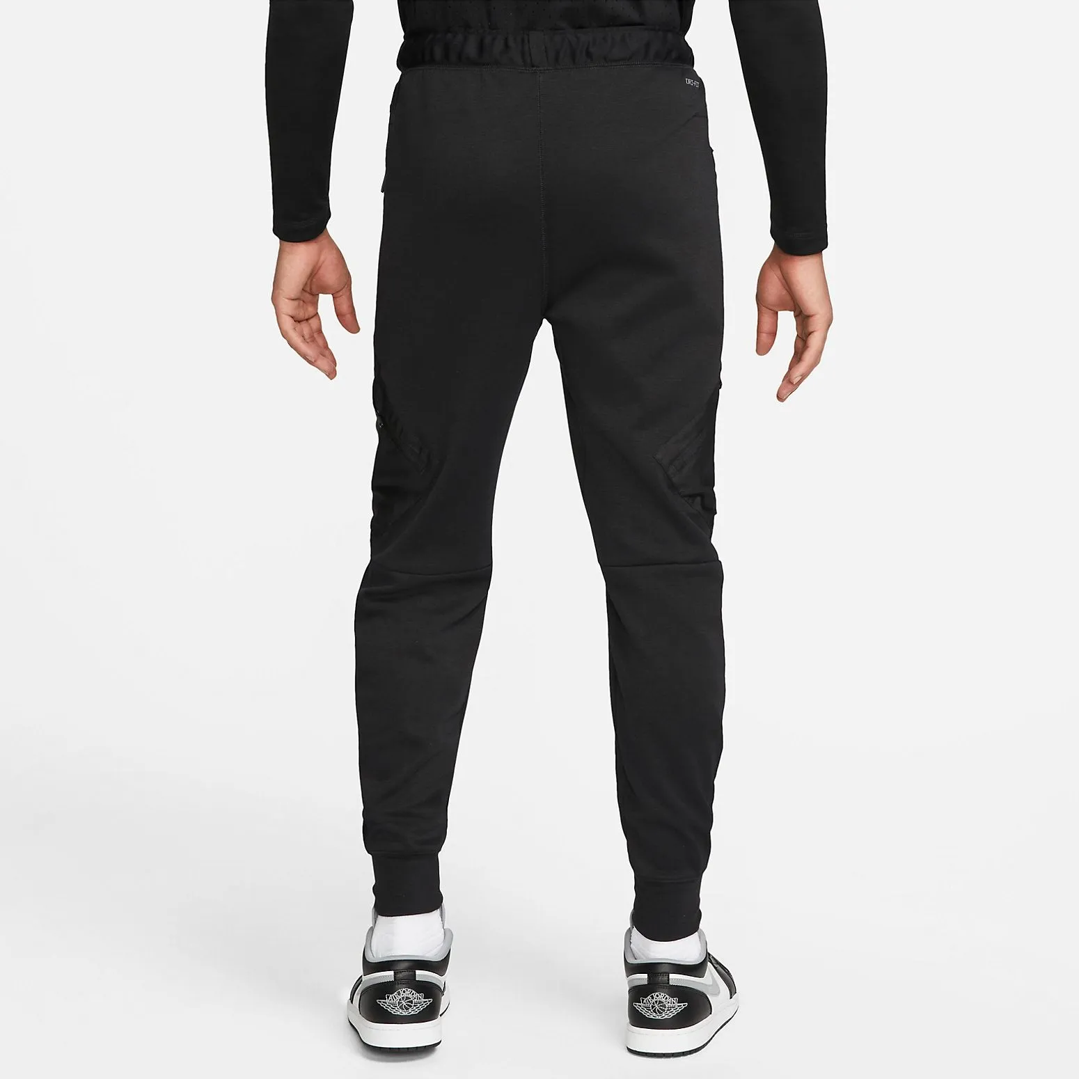 Air Jordan Dri-FIT Air Statement Fleece Pants 'Black' DJ0873-010 sold by KicksCrew product image thumbnail 2