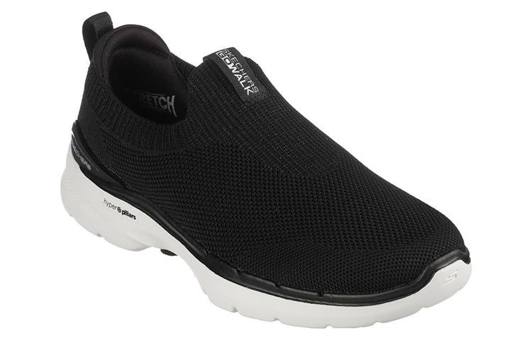 (WMNS) Skechers Go Walk 6 'Black' 124530-BKW sold by KicksCrew product image thumbnail 3