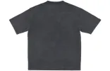 Balenciaga Varsity Logo Short Sleeve T-Shirt 'Washed Black' 612966TMV981000 sold by KicksCrew