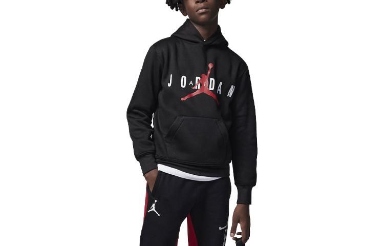 (GS) Air Jordan Jumpman Sustainable Hoodie 'Black' 95B910-023 sold by KicksCrew product image thumbnail 2