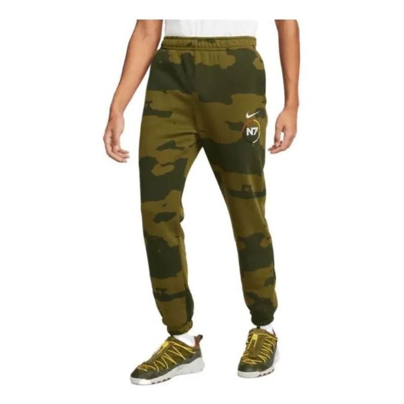 Nike Sportswear N7 Club Fleece Sweatpants 'Camo' FB4051-368 sold by KicksCrew