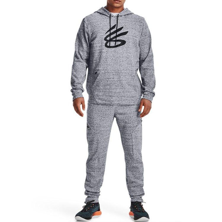 Under Armour Curry Logo Hoodie 'Grey' 1370276-011 sold by KicksCrew product image thumbnail 3