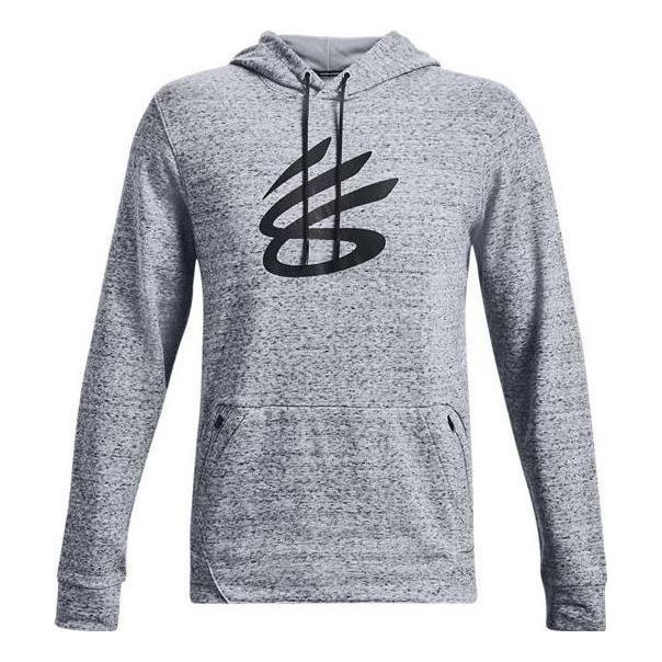Under Armour Curry Logo Hoodie 'Grey' 1370276-011 sold by KicksCrew