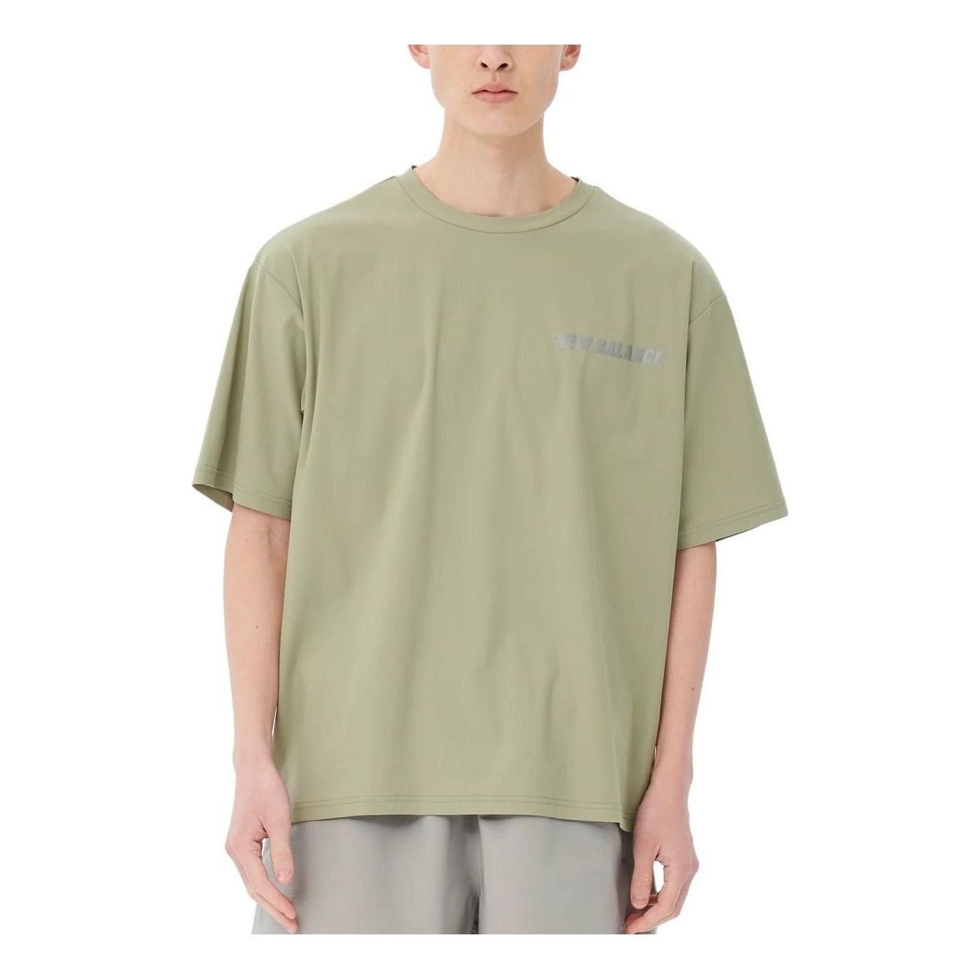New Balance MET24 Training Short Sleeve Tee 'Olive Leaf' AMT35002-OLF sold by KicksCrew