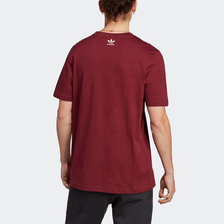 adidas originals Graphics Archive T-shirt 'Shadow Red' IC5763 sold by KicksCrew product image thumbnail 3
