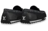 LOUIS VUITTON Racer Moccasins Shoes 'Black' 1AAQVV sold by KicksCrew