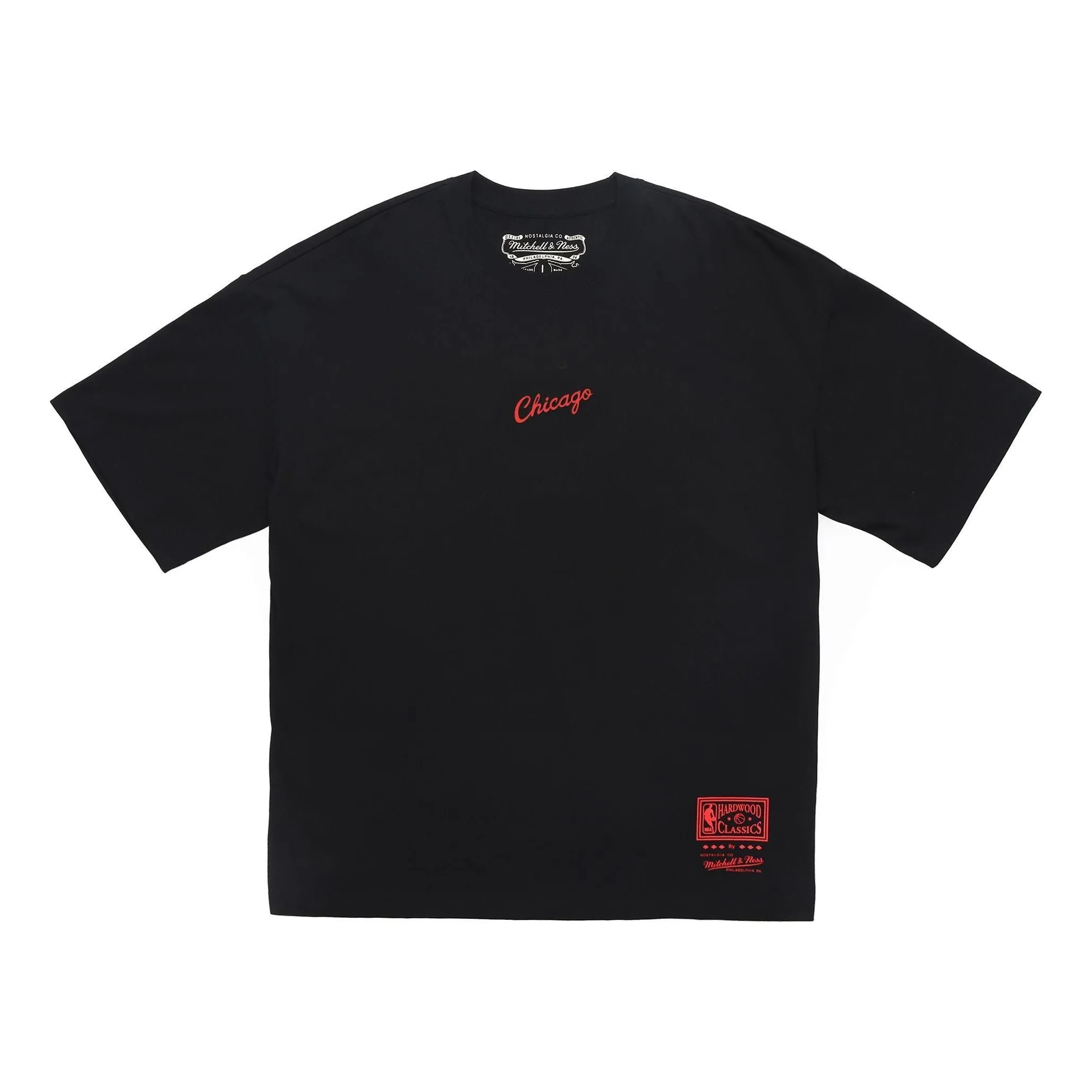 Mitchell & Ness x NBA Team T-shirt 'Chicago Bulls' MNJYSST230083-BLACK sold by KicksCrew