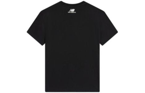 New Balance Casual Logo T-Shirt 'Black White' AMT22396-BK sold by KicksCrew